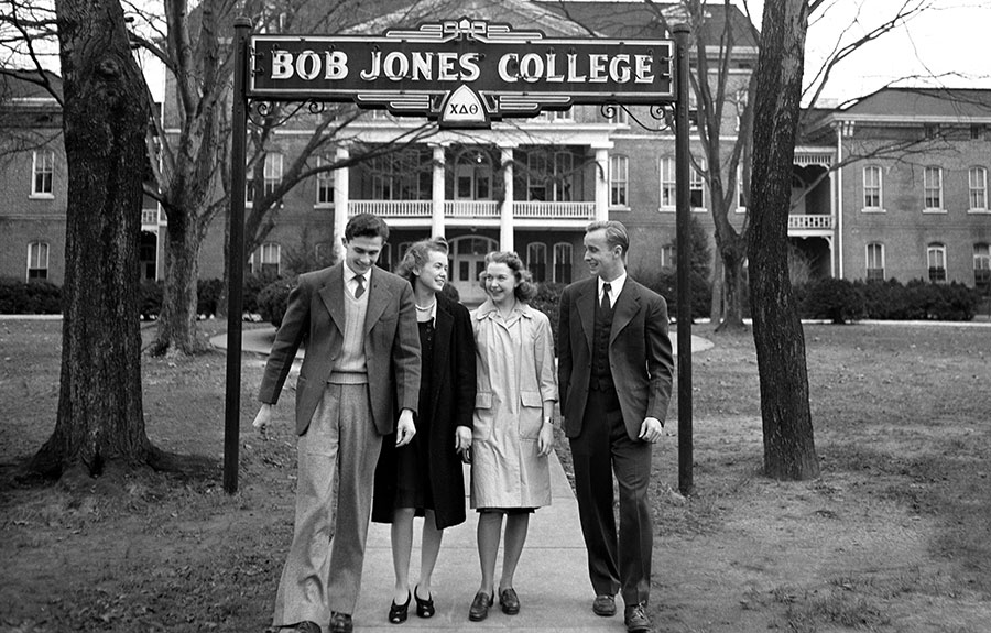Students at Bob Jones College in Tennessee
