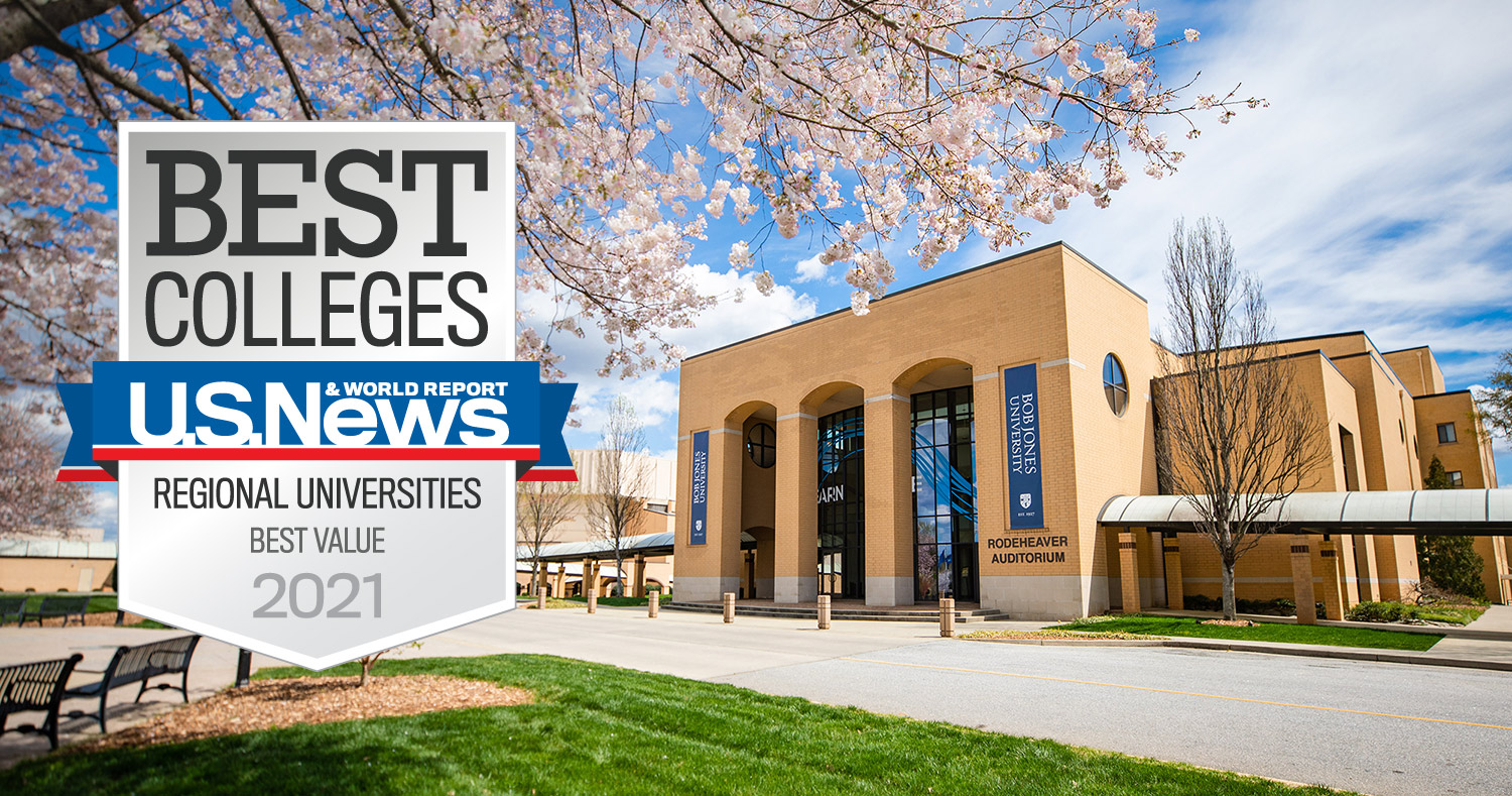 BJU—A Best Value College Bob Jones University